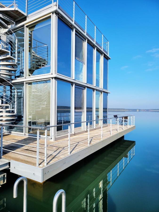 Schwimmende Ferienwohnung Sundowner Elsterheide ภายนอก รูปภาพ