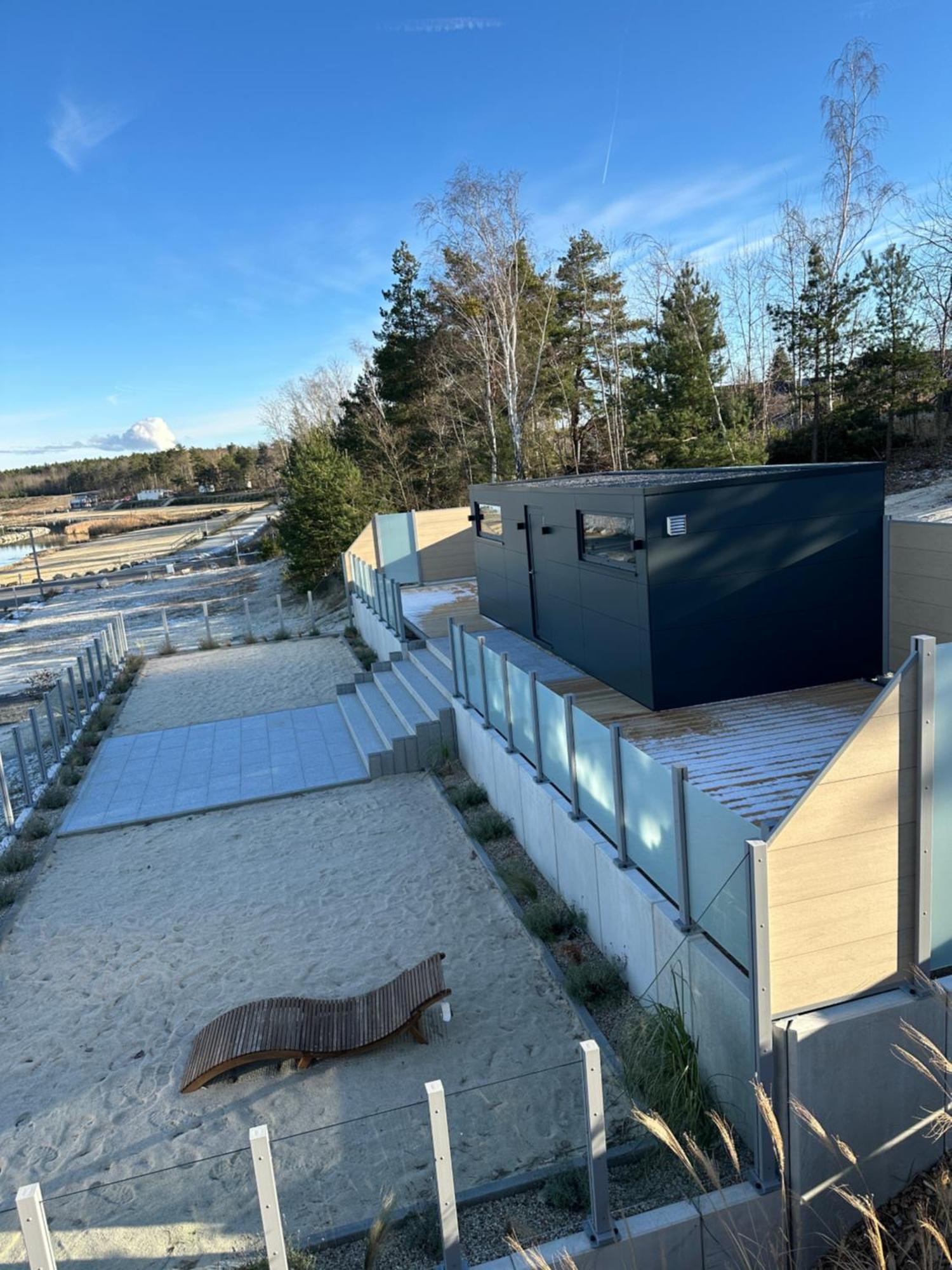 Schwimmende Ferienwohnung Sundowner Elsterheide ภายนอก รูปภาพ